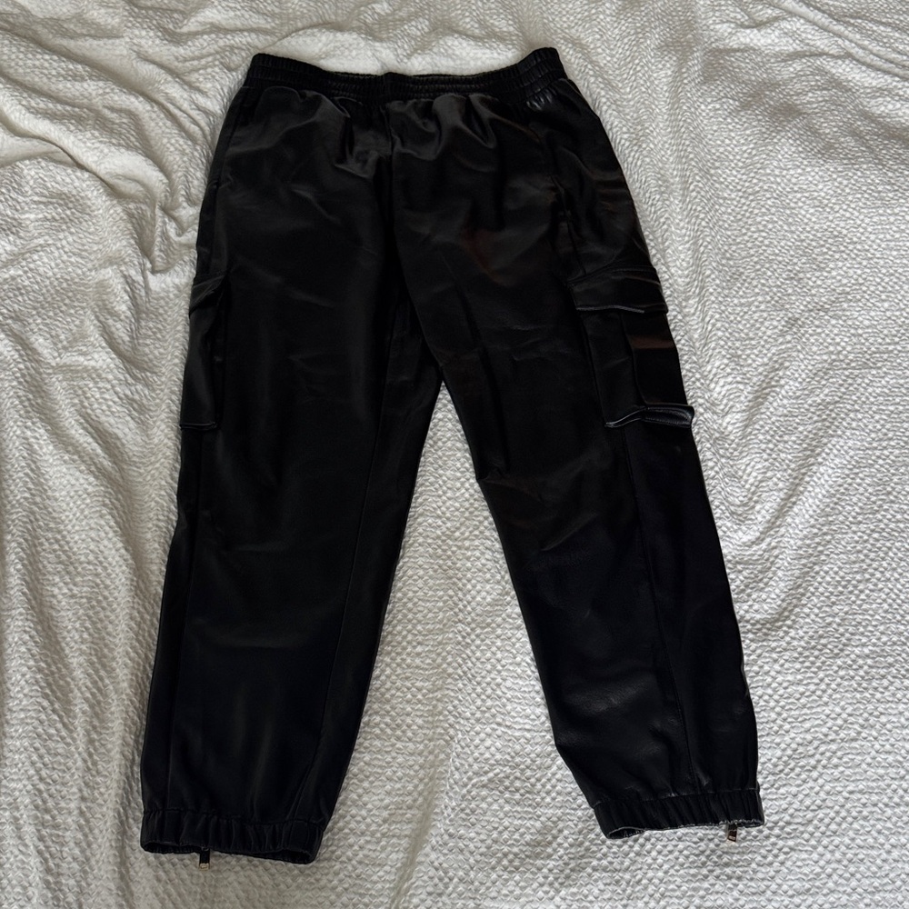 Generation Love Black Cargo Joggers - Picture 1 of 5